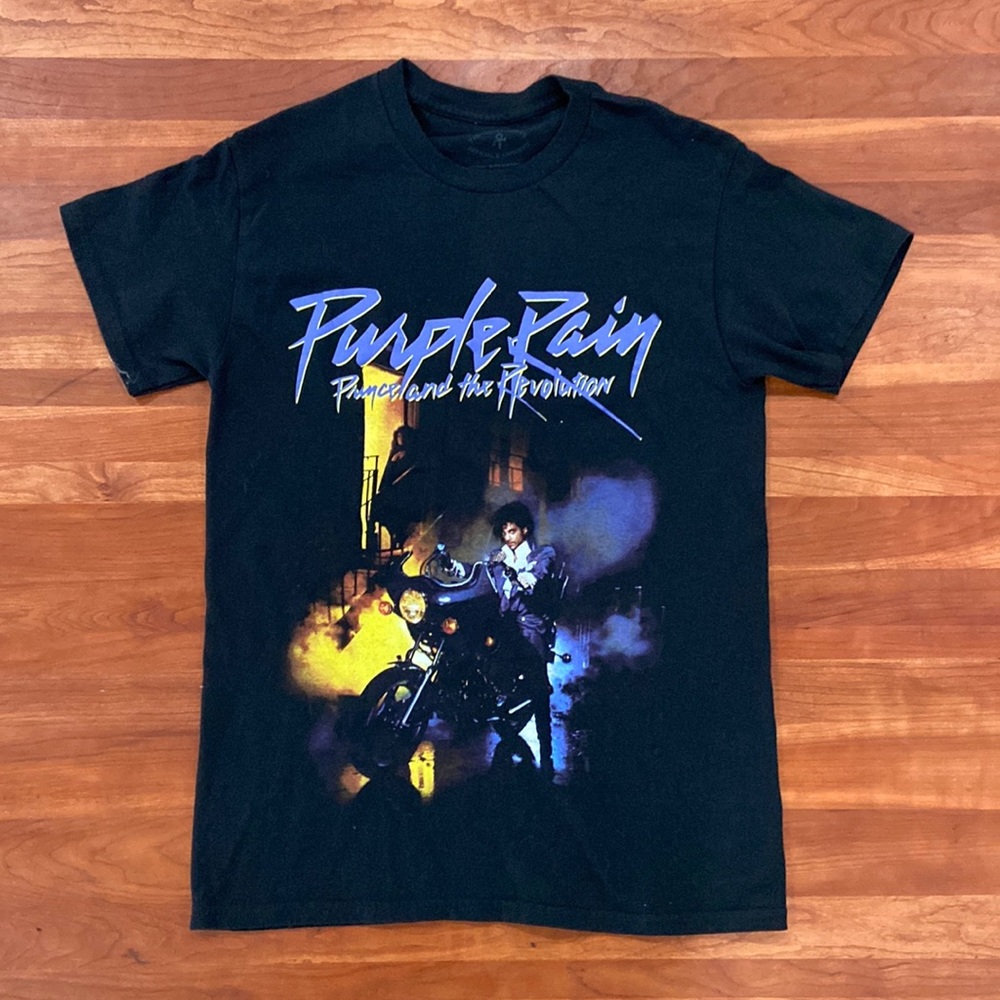 Purple Rain Prince Graphic Tee